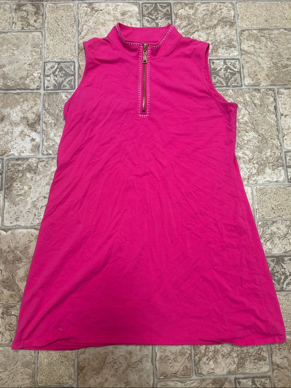 Spartina 449 Serena Half Zip Pique Dress